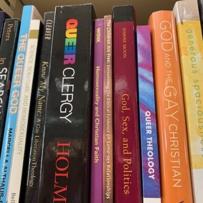 LGBTQ shelf